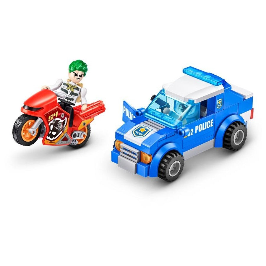 ZURU MAX Build City Police Playset 121 Bricks
