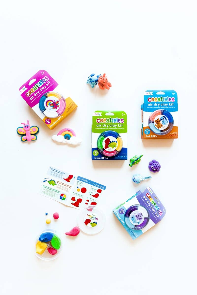 Ooly Creatibles Air Dry Clay Kit - Pet BFF's