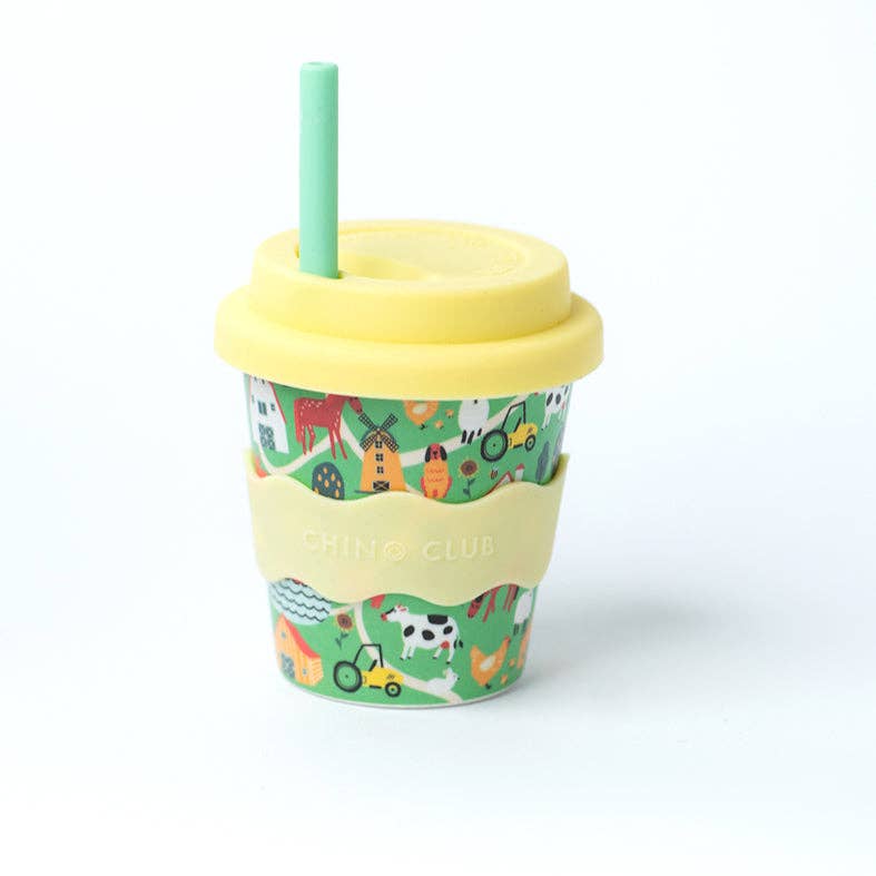 Chino Club - Farm Babychino Cup 4oz - Bambam Kids Toys