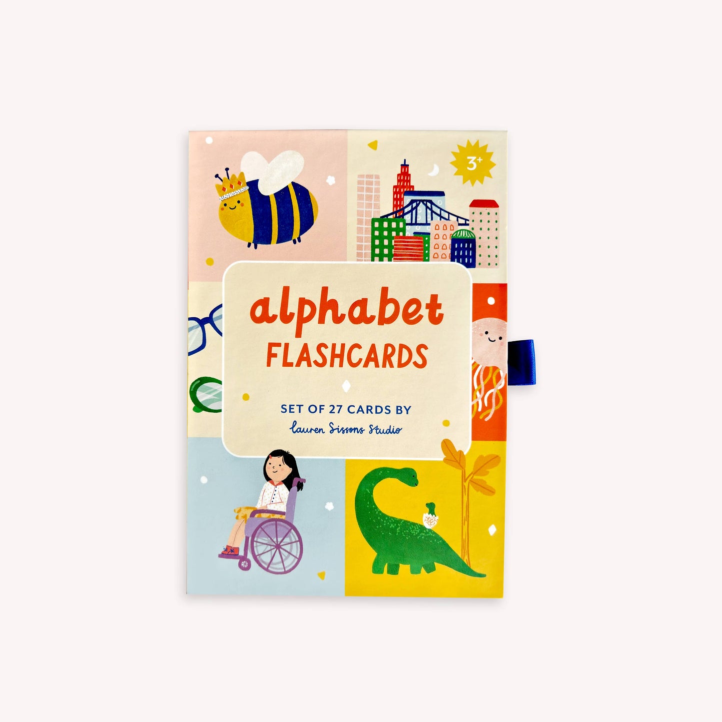 Lauren Sissons Studio - A-Z Illustrated Alphabet Flashcards - Kids Toys and Learning