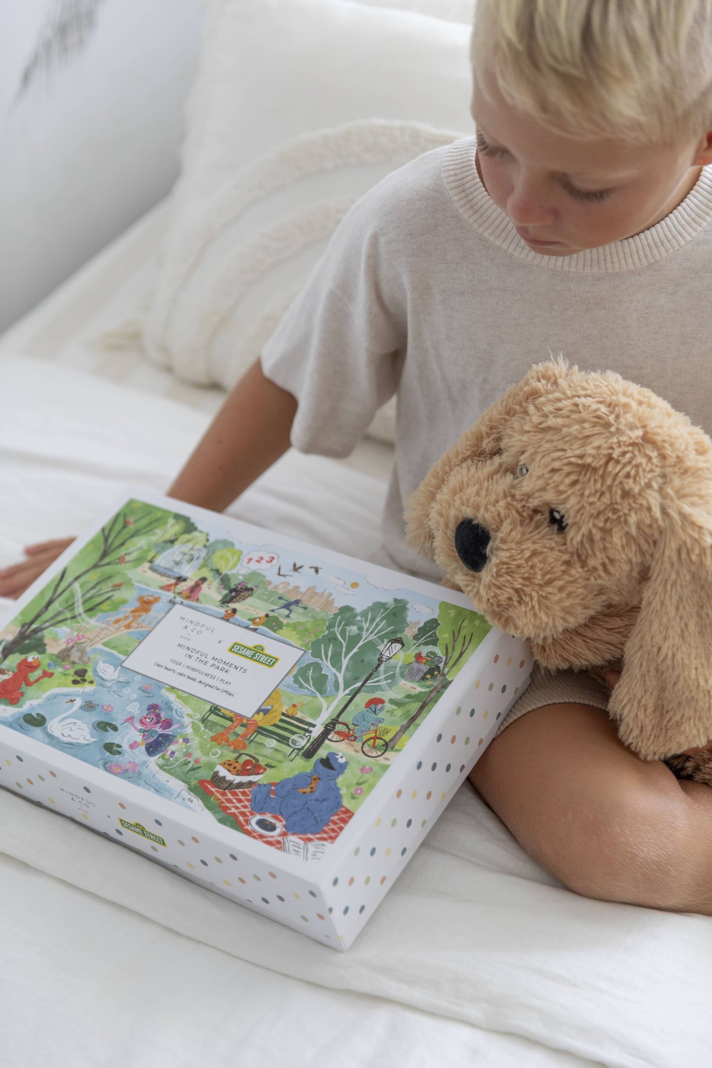 Mindful and Co Kids - Mindful Moments with Sesame Street Floor Puzzle