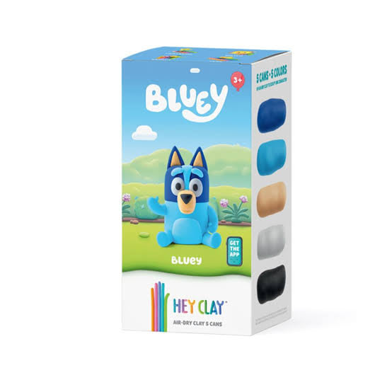 Hey Clay Bluey Single Character (5 cans)