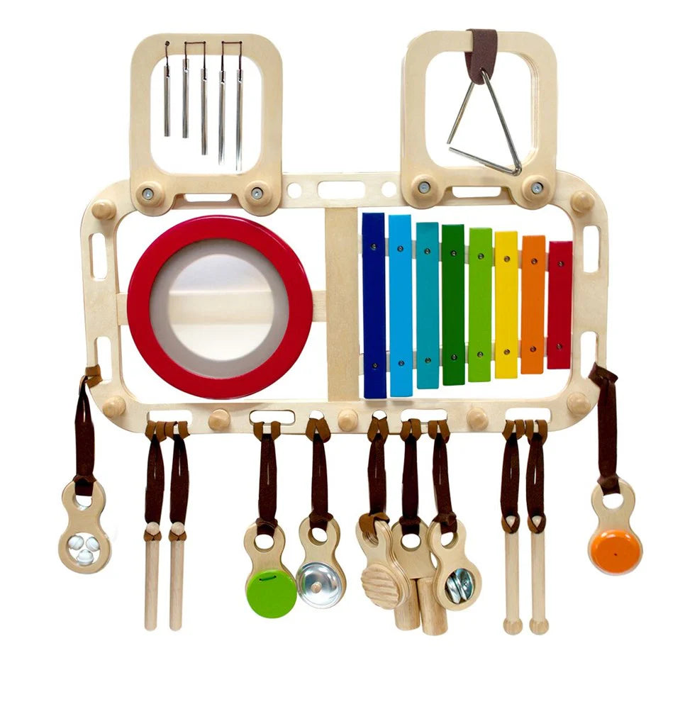 Melody Bench & Wall Toy Rainbow