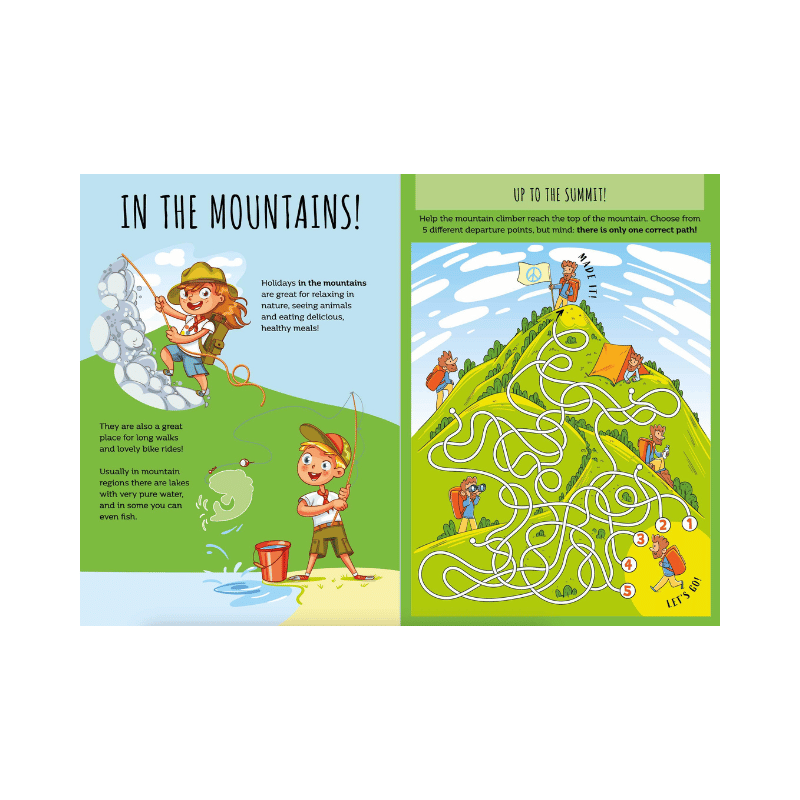 Sassi Stickers and Activities Book - Holidays