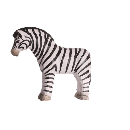 Wudimals Zebra Handmade Wooden Toy