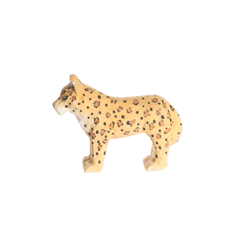 Wudimals Leopard Handmade Wooden Toy