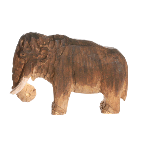 Wudimals Mammoth Handmade Wooden Toy