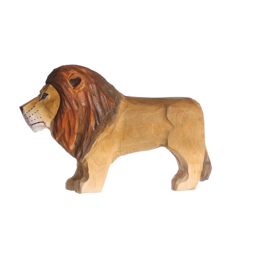 Wudimals Lion Handmade Wooden Toy
