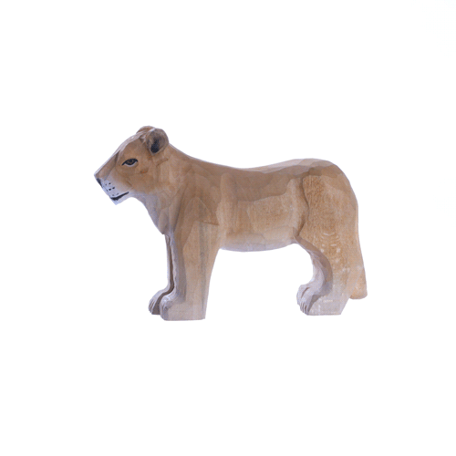 Wudimals Lioness Handmade Wooden Toy