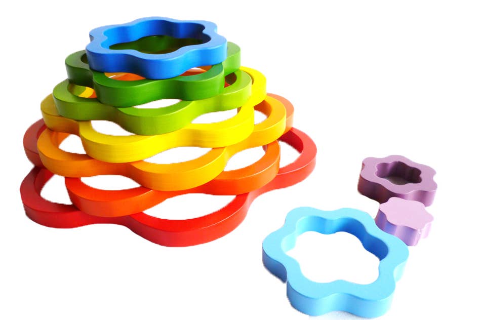 Q Toys - Rainbow Flowers