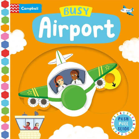 Busy Airport Board Book