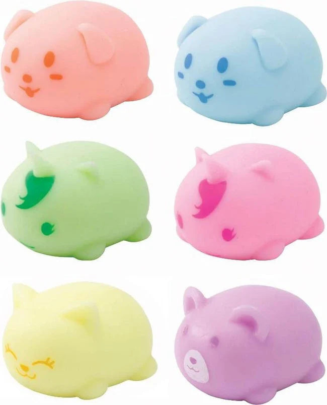 Glow In The Dark Squishy Pets Assorted - Discovery Zone