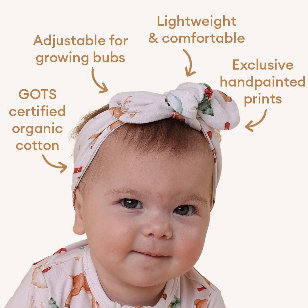 Snuggle Hunny - Prancer & Friends Organic Topknot