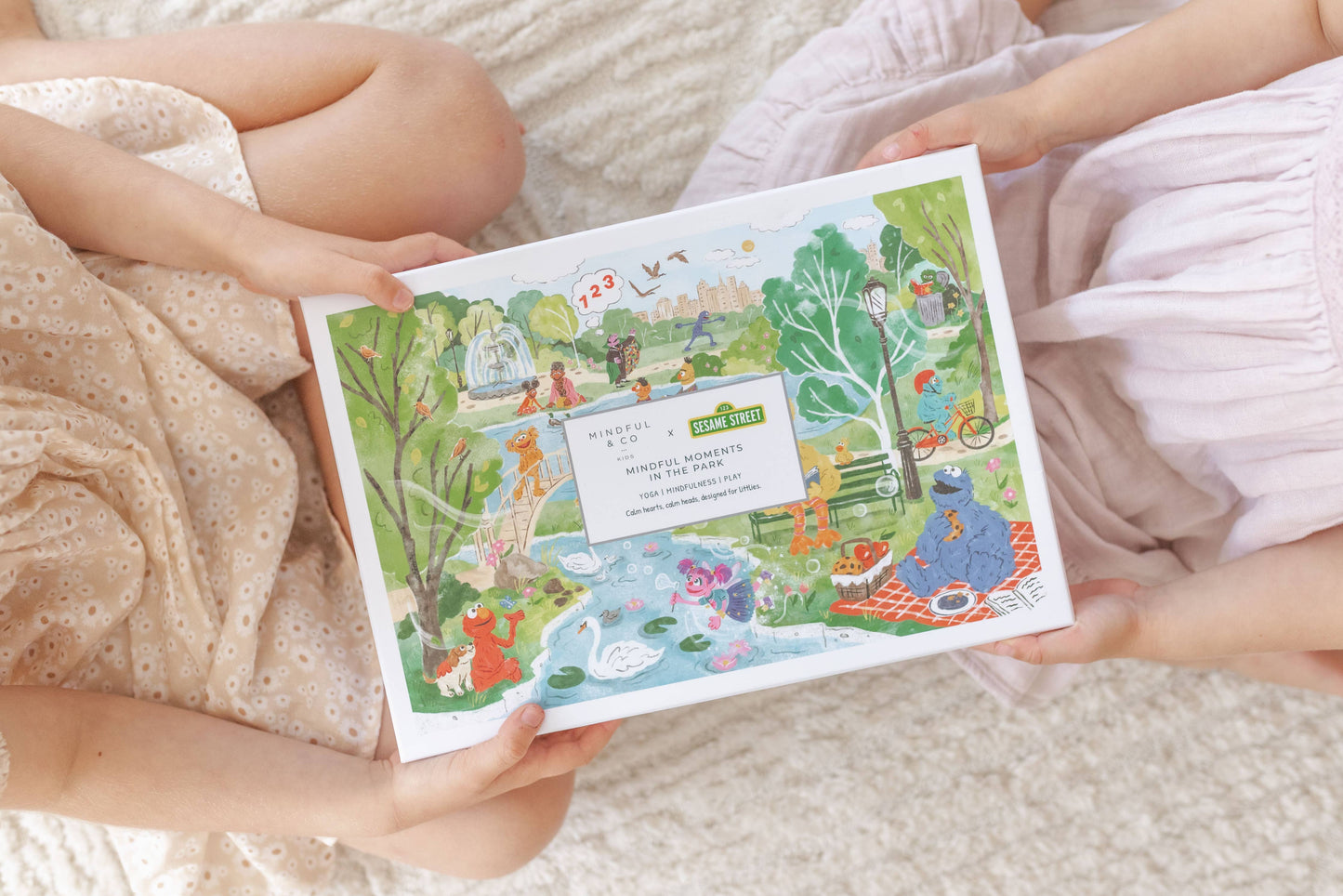 Mindful and Co Kids - Mindful Moments with Sesame Street Floor Puzzle
