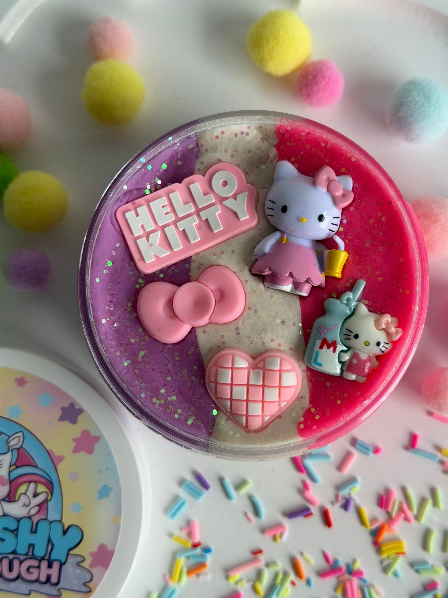Hello Kitty Inspired Playdough 250g Tub Squishy Play