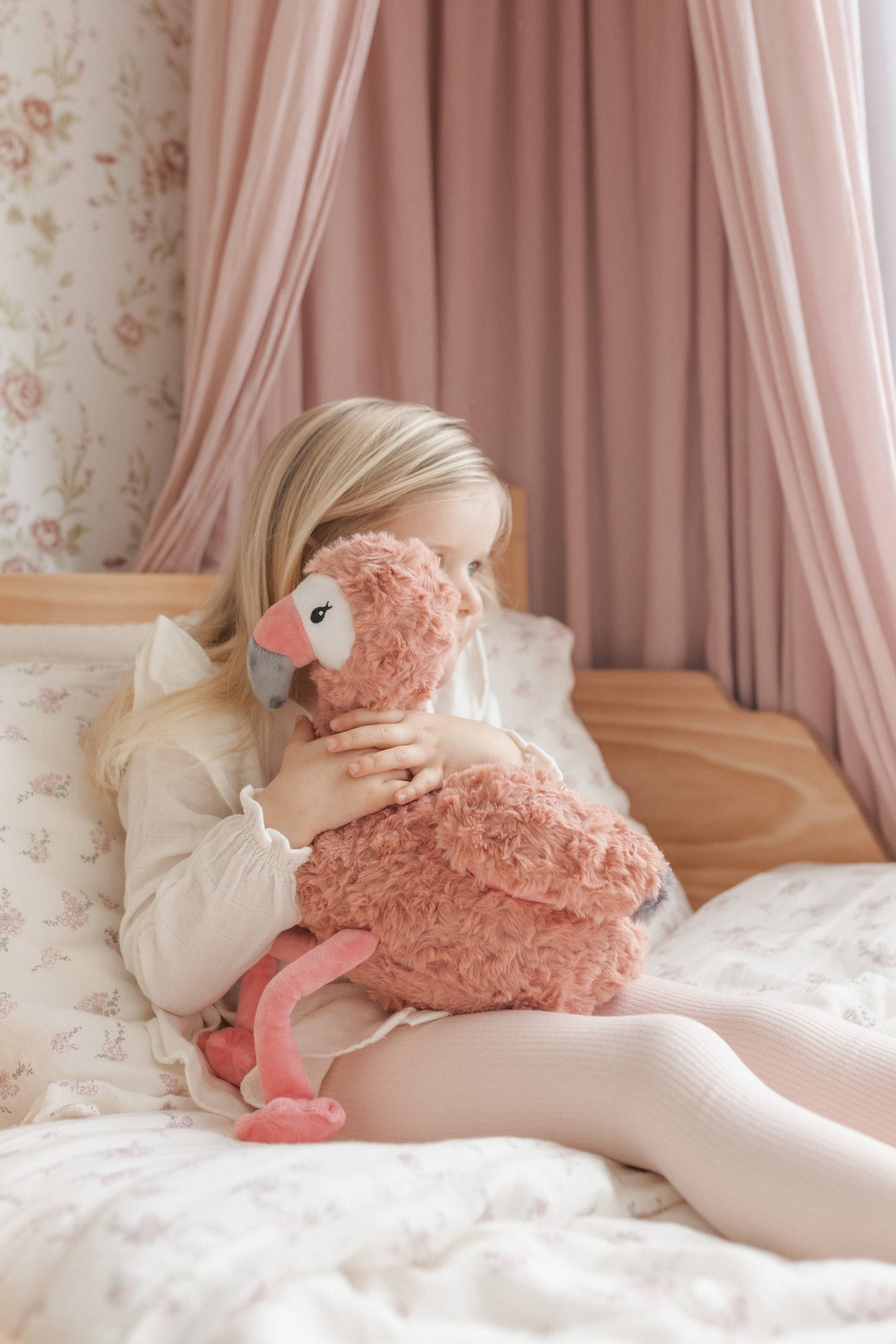 Mindful and Co Kids - Francesca The Flamingo Weighted Toy