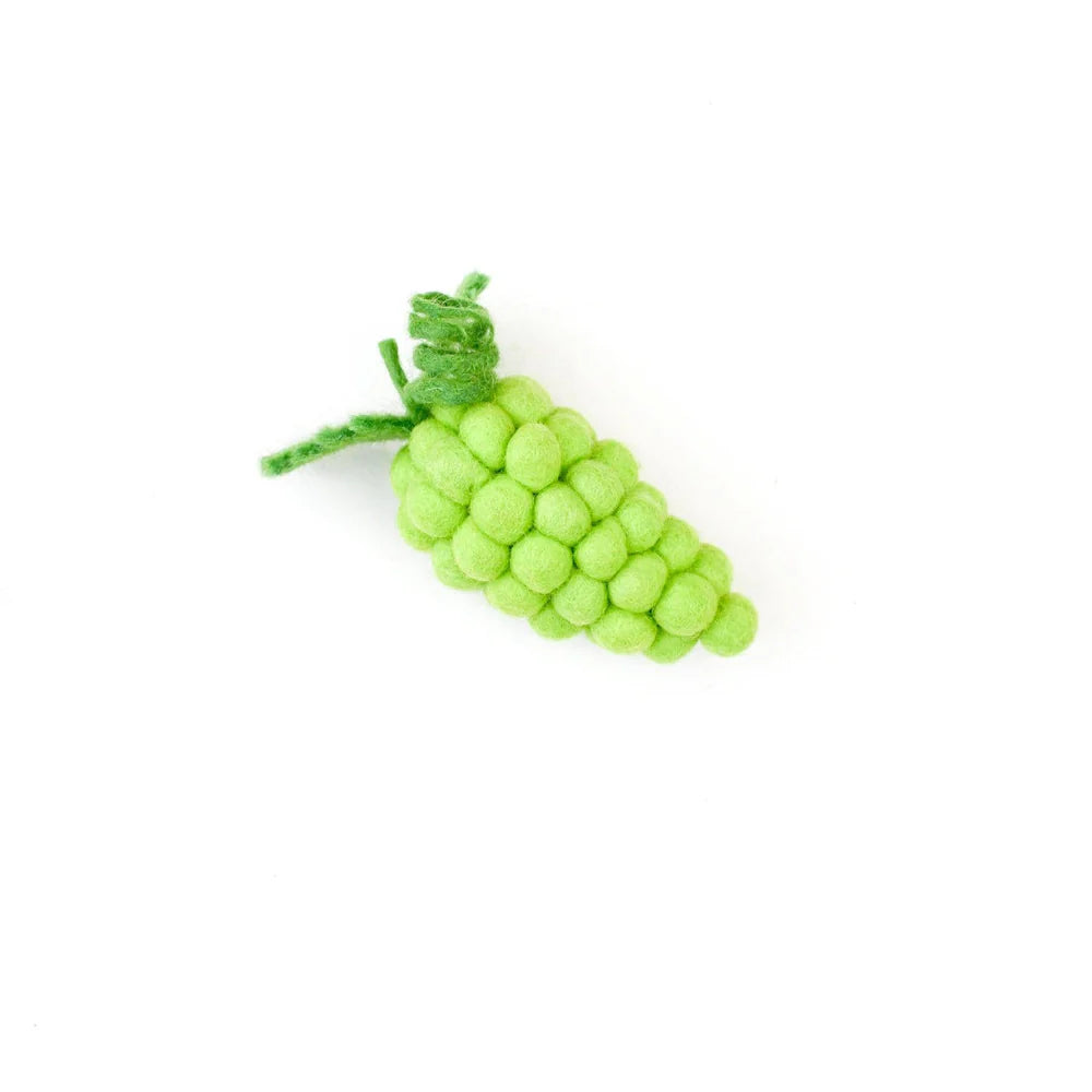 Felt Grapes (white)