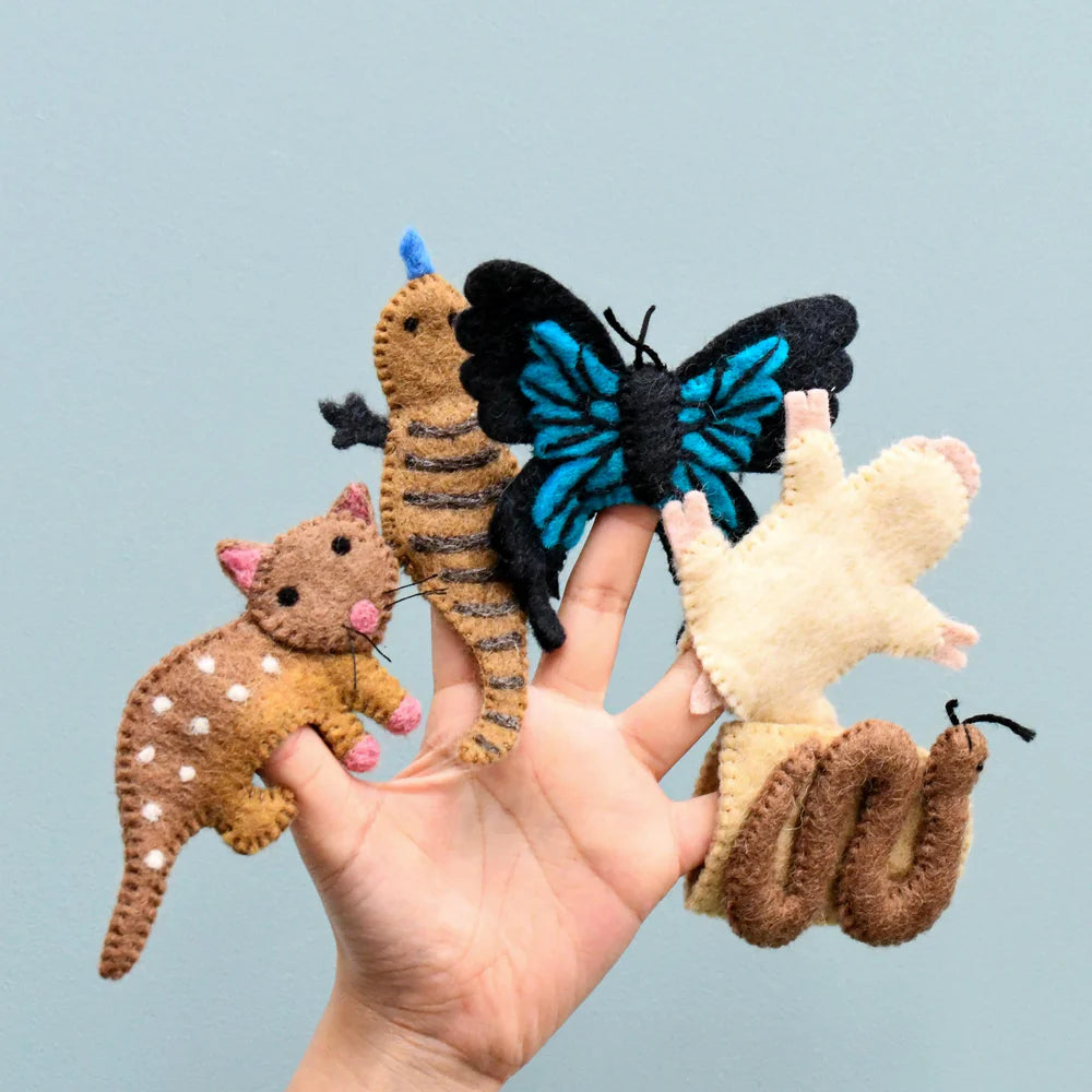 Tara Treasures Australian Animals Finger Puppet Set (F)