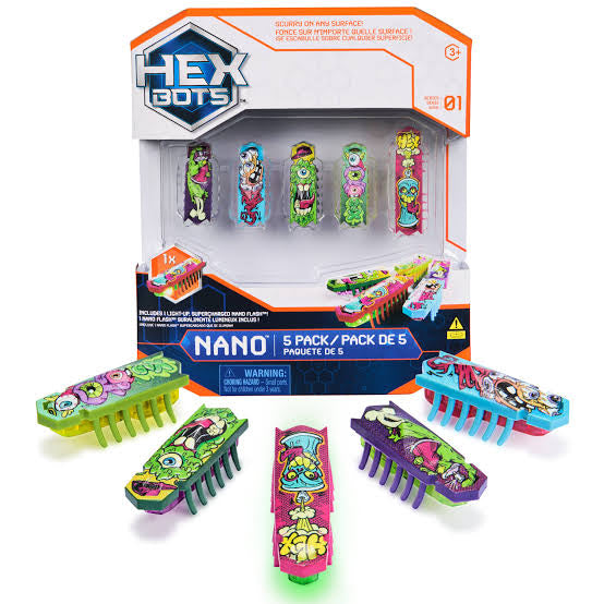 Hex Bug Flash Nano 5Pc