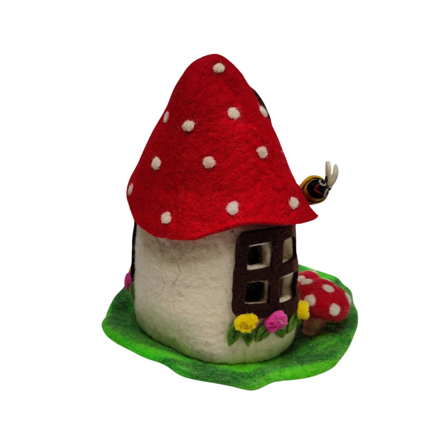 Felt Cosy cottage fairy house