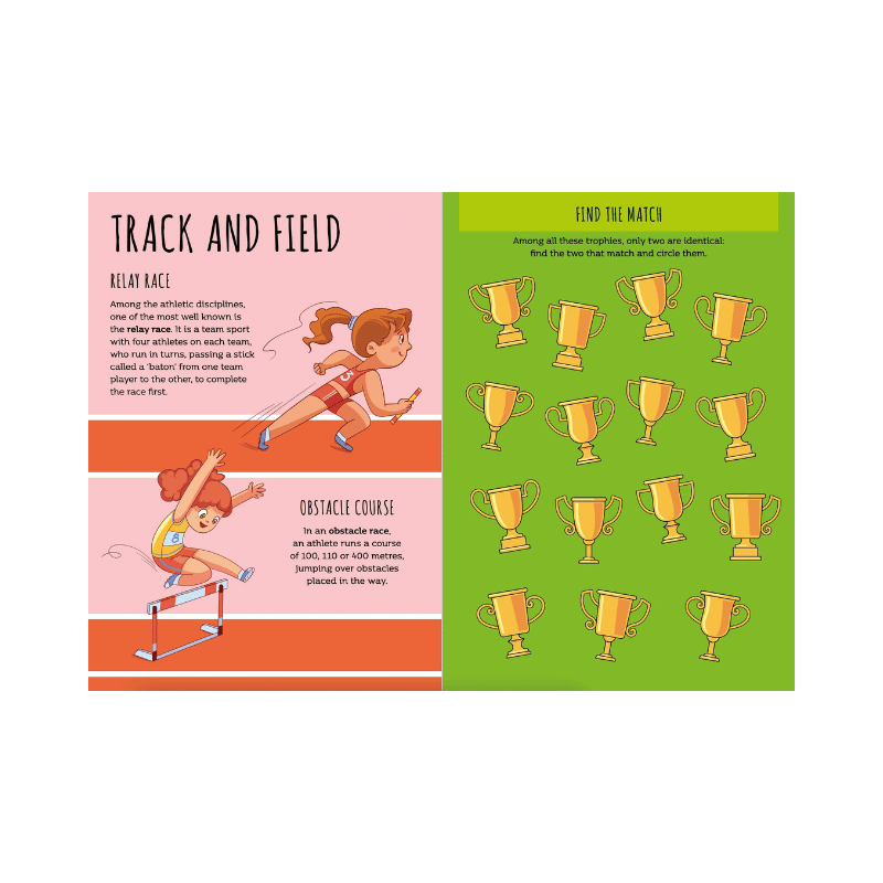 Sassi Stickers and Activities Book - Sports