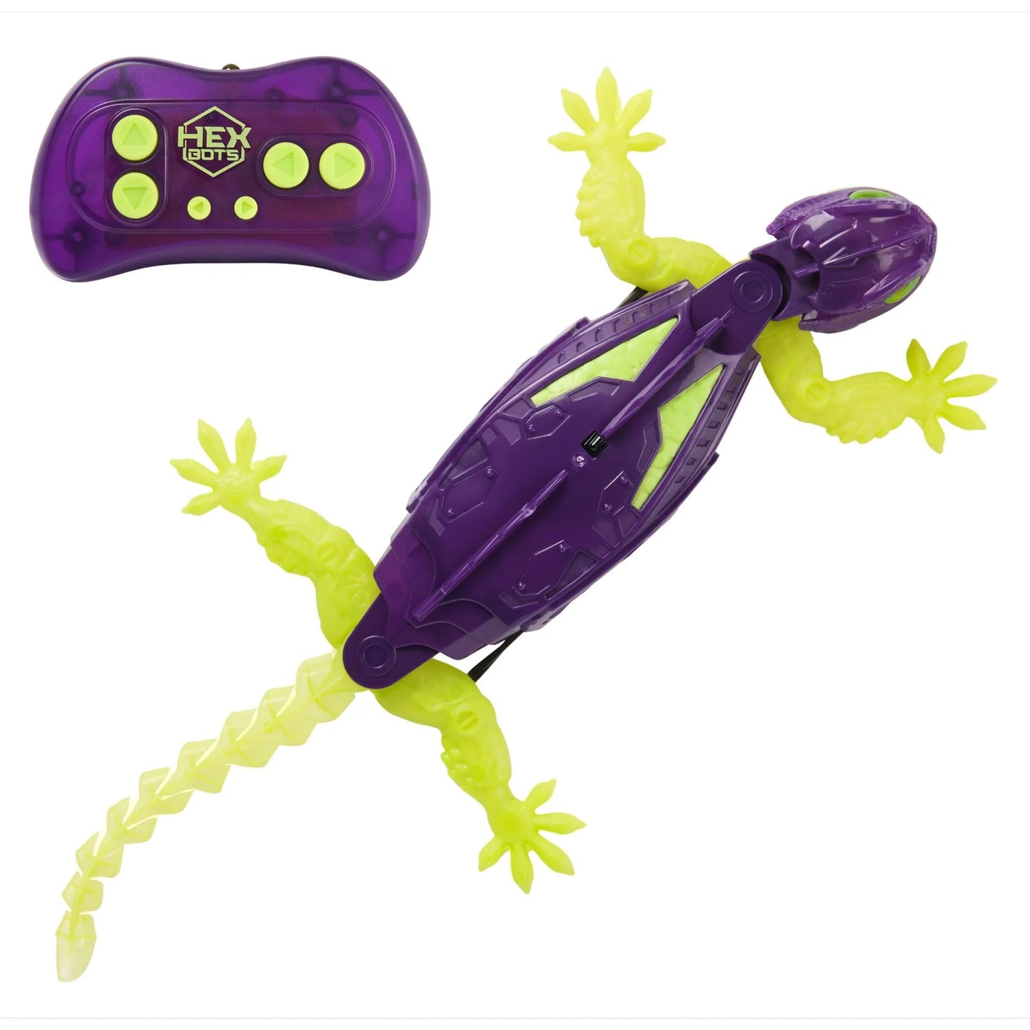 HEXBOT Glow in the dark Gecko - Wall Crawler
