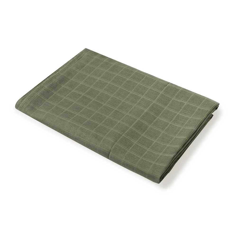Snuggle Hunny - Dusty Olive Organic Muslin Wrap
