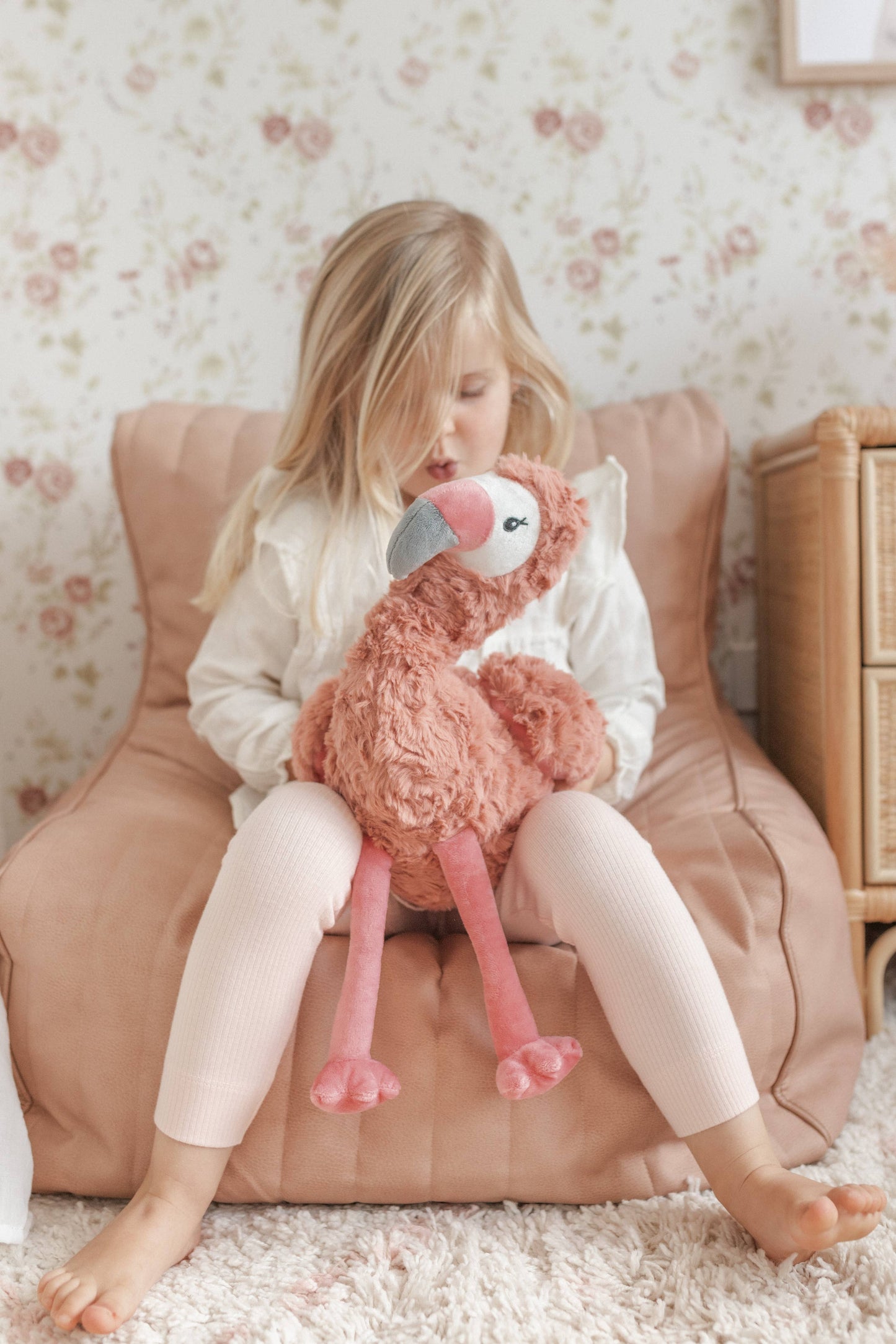 Mindful and Co Kids - Francesca The Flamingo Weighted Toy