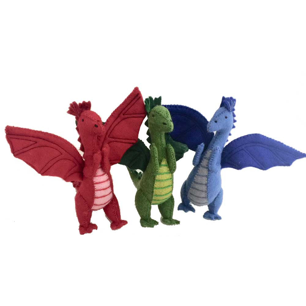Dragon Felt Toy - Papoose