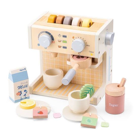 Wooden Coffee Machine- New Classic Toys