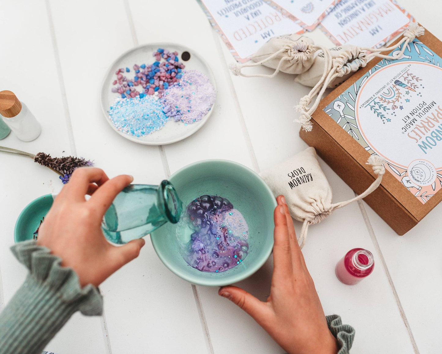 The Little Potion Co - Rainbow Sparkles - Mindful Potion Kit