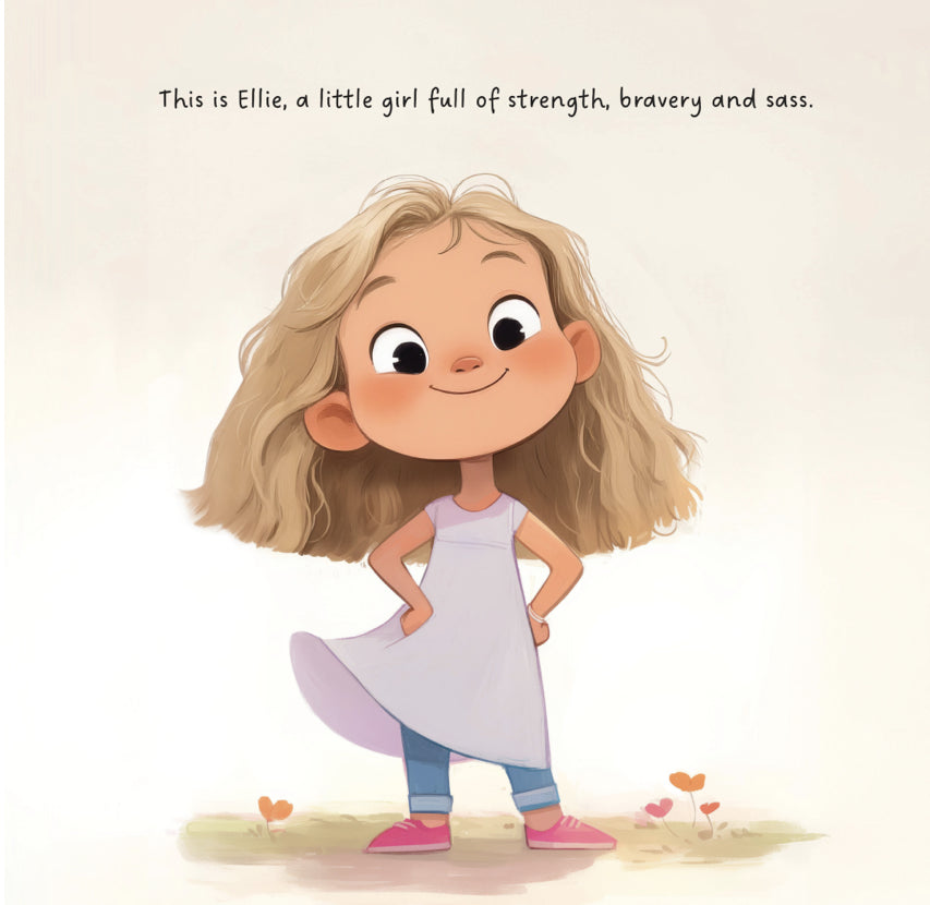 Where’s Ellie’s Hair Hardcover Book