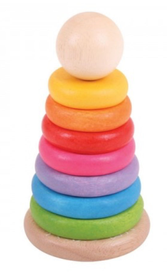First Rainbow Stacker