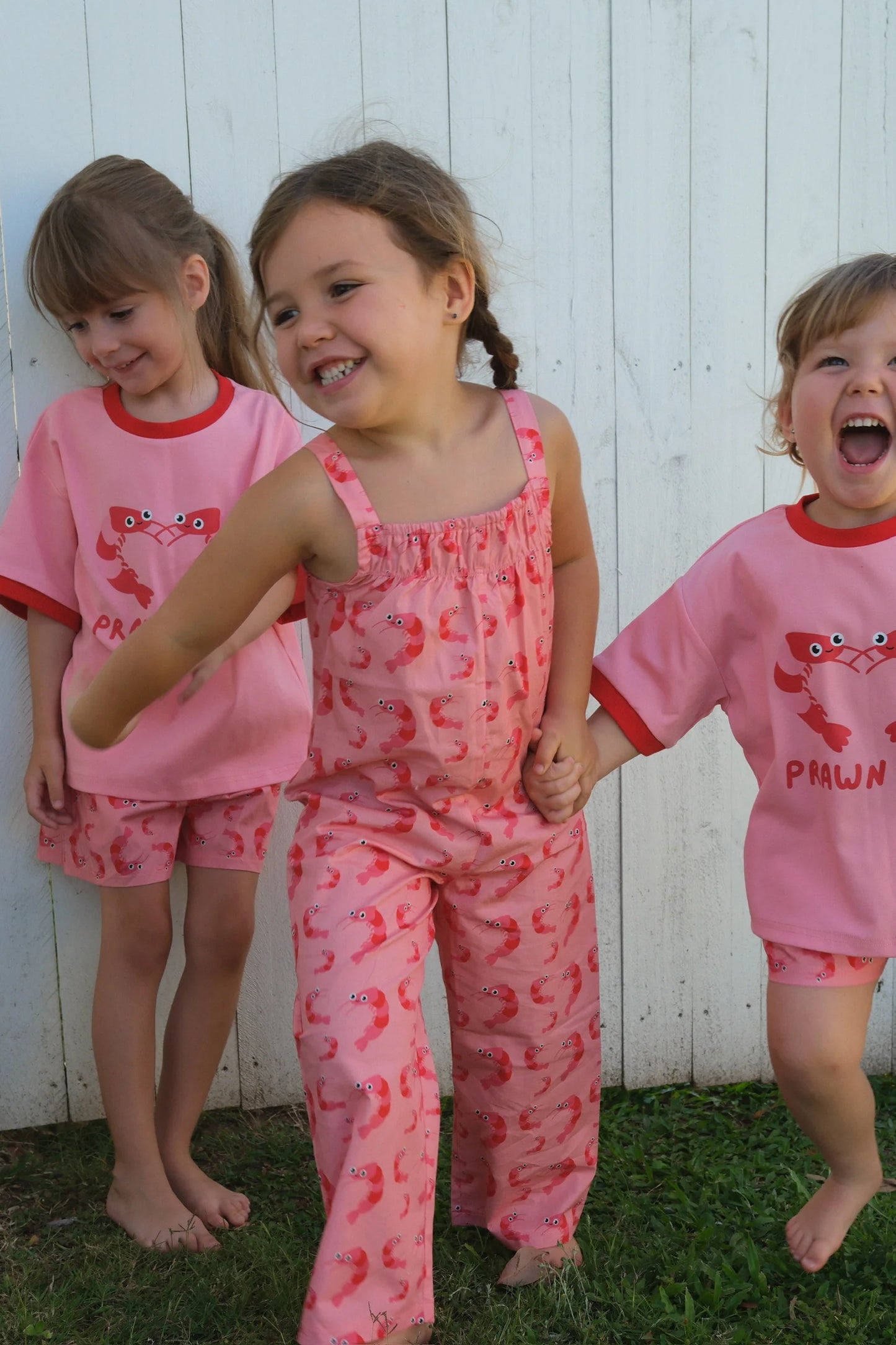 Maggie Jumpsuit Pink Prawns