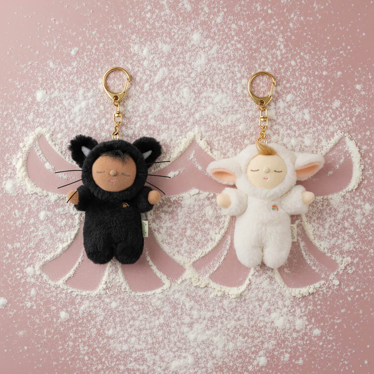 Cozy Bag Charm - Cat Nox