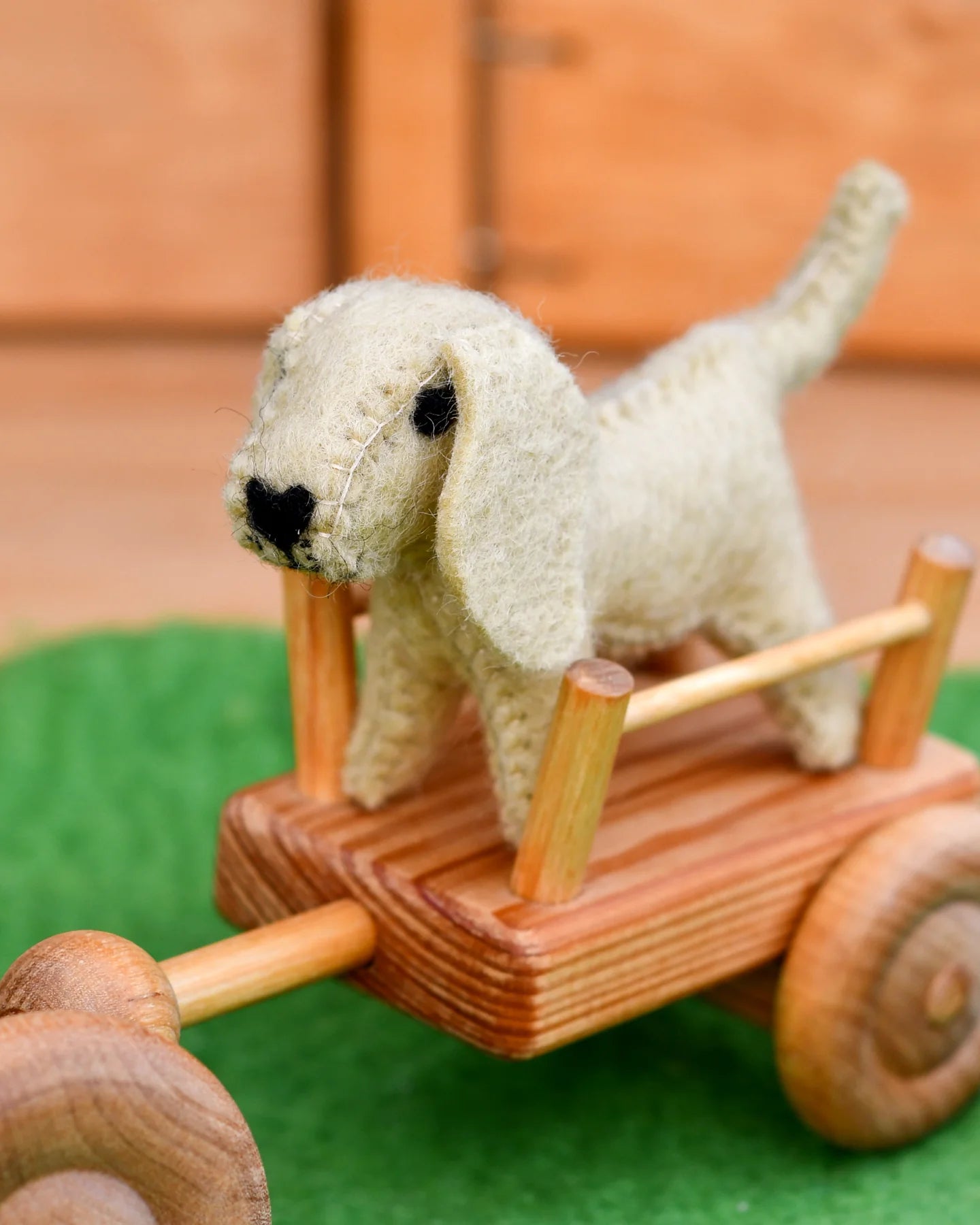 Felt Dog Farm Animal - Tara's Treasure