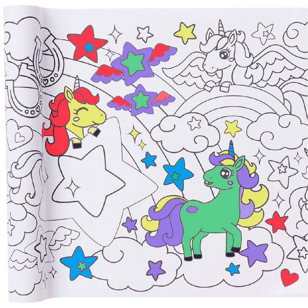 Haku Yoka Colouring Roll Kit - Unicorn