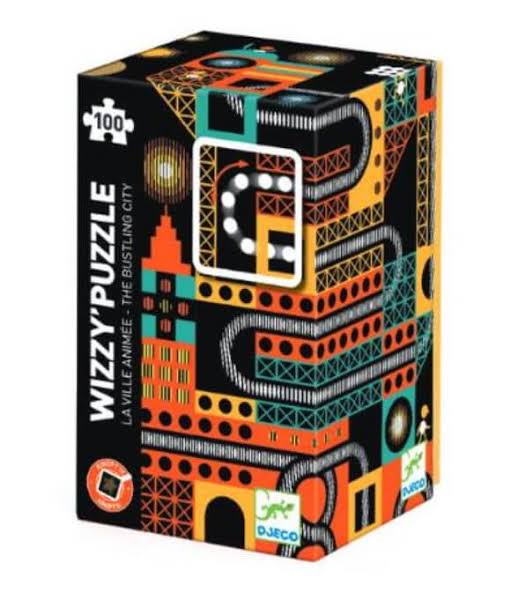 Djeco The Lively City 100pc Wizzy Puzzle