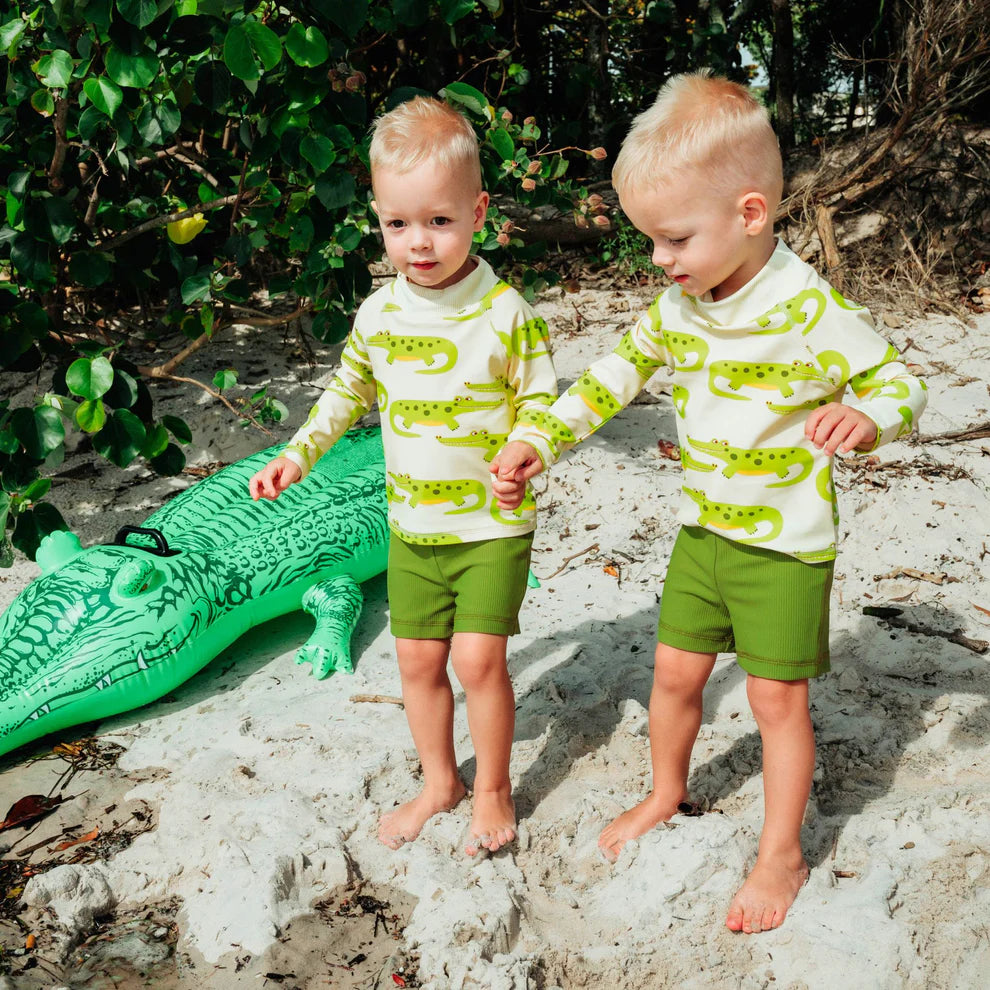 Incy Wincy Swim Shirt - Crocodile