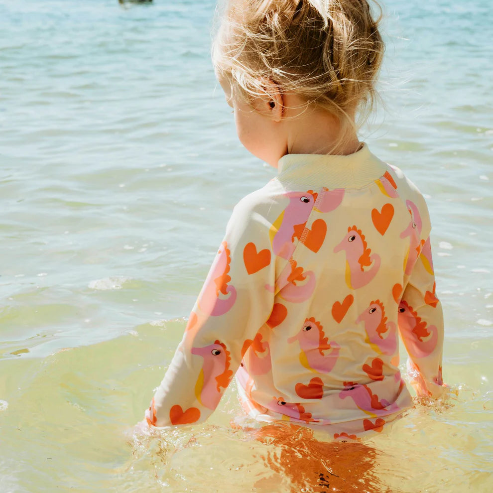 Incy Wincy Swim Shirt - Seahorse