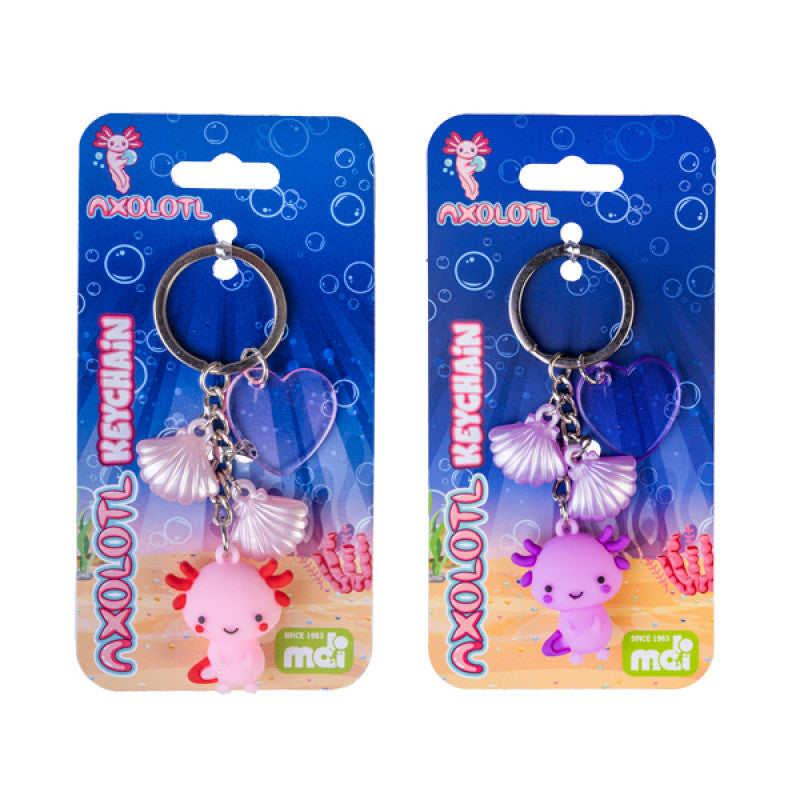 Adorable Axolotl Keychain