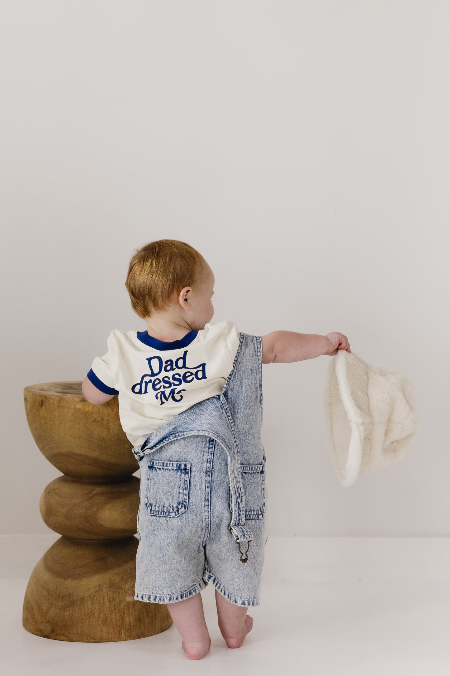 Mini Tee Perfect Blue - Dad Dressed Me