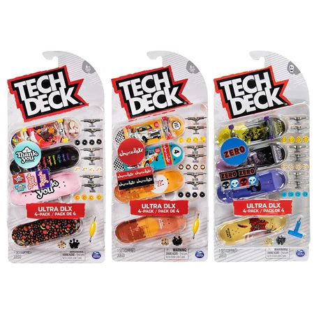 Tech Deck 4 Pack Assorted*