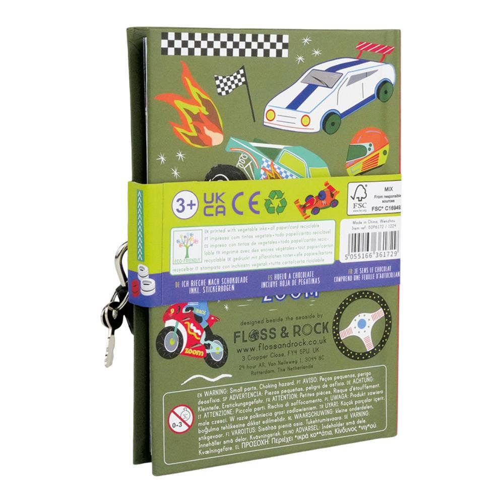 Floss & Rock My Secret Scented Diary - Cars