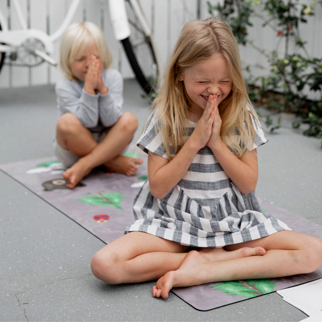 Mindful and Co Kids - Nature Print Kids Yoga Mat