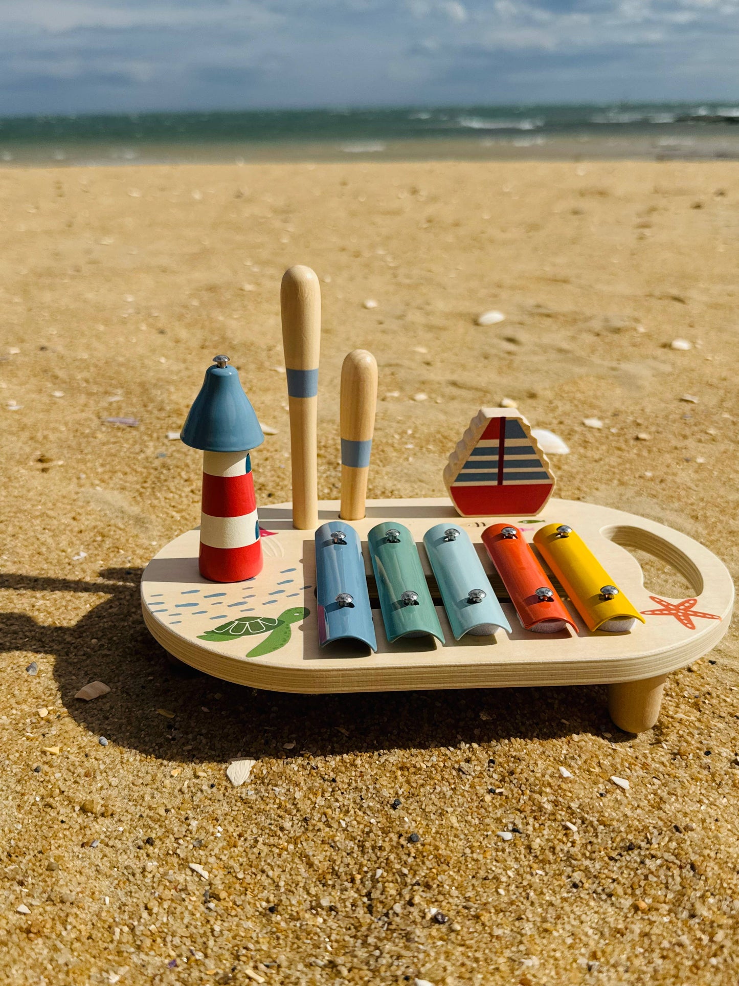 Wooden Ocean Music Activity Set