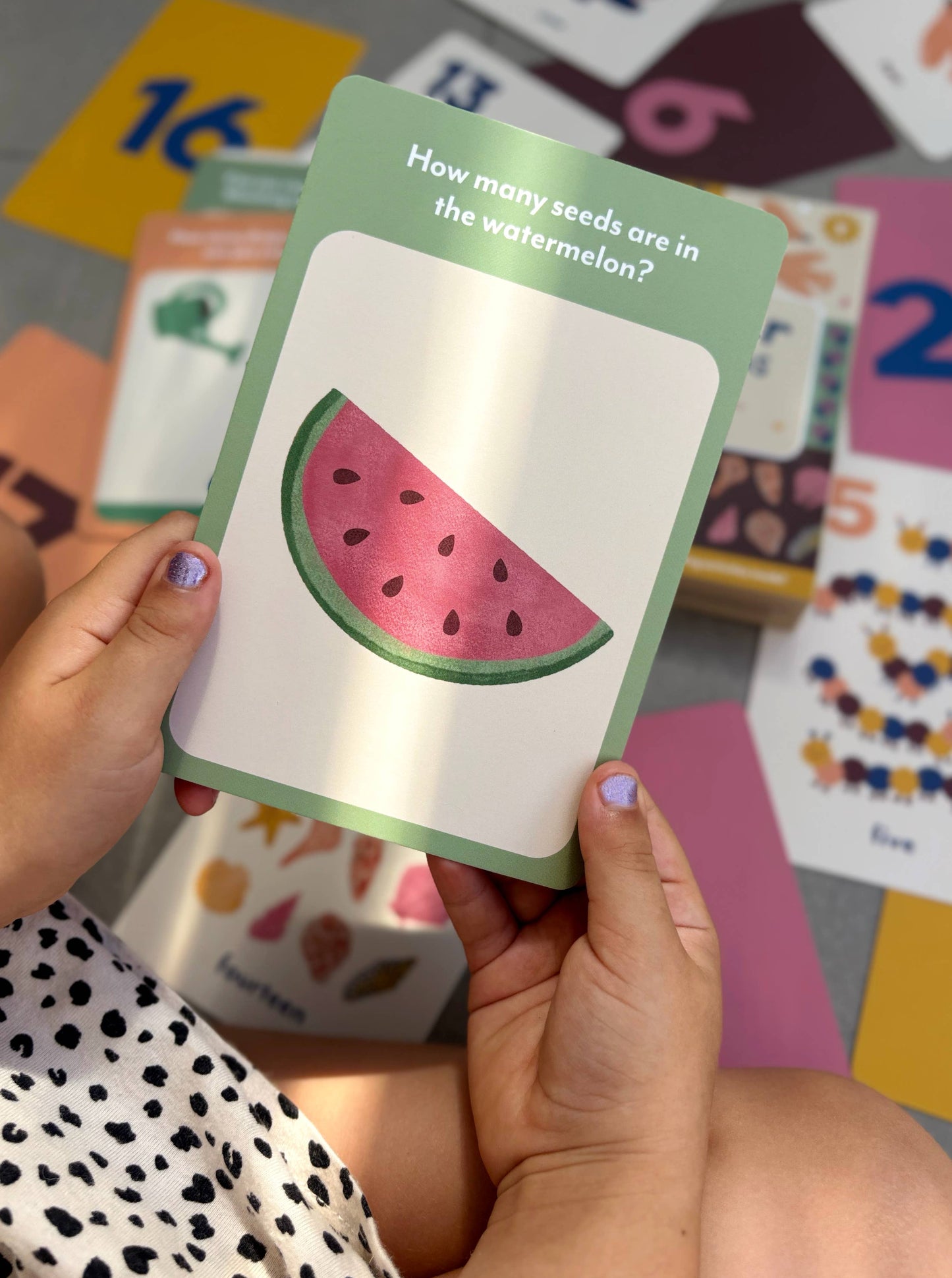 Lauren Sissons Studio - Illustrated Number Flashcards - Kids Toys Learning Education