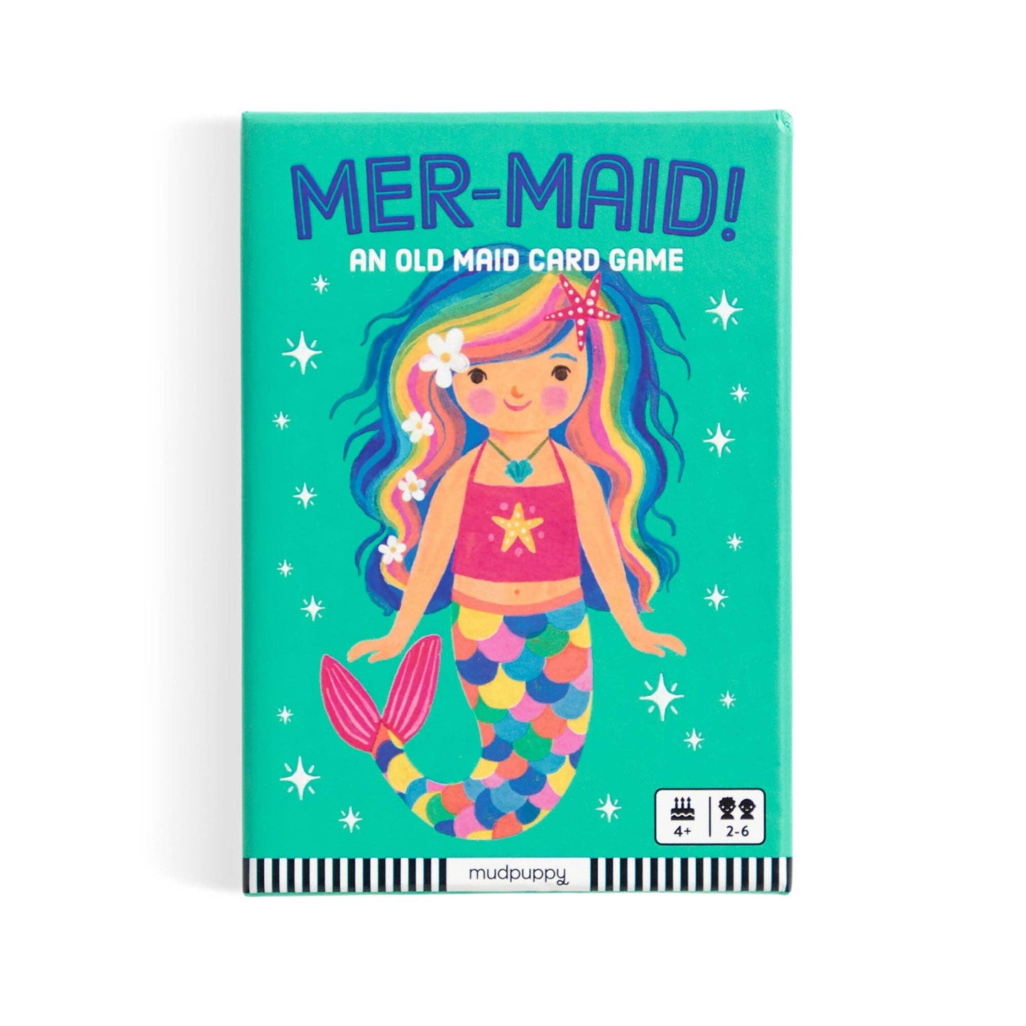 Mudpuppy Playing Cards - Mer-Maid! An Old Maid Card Game