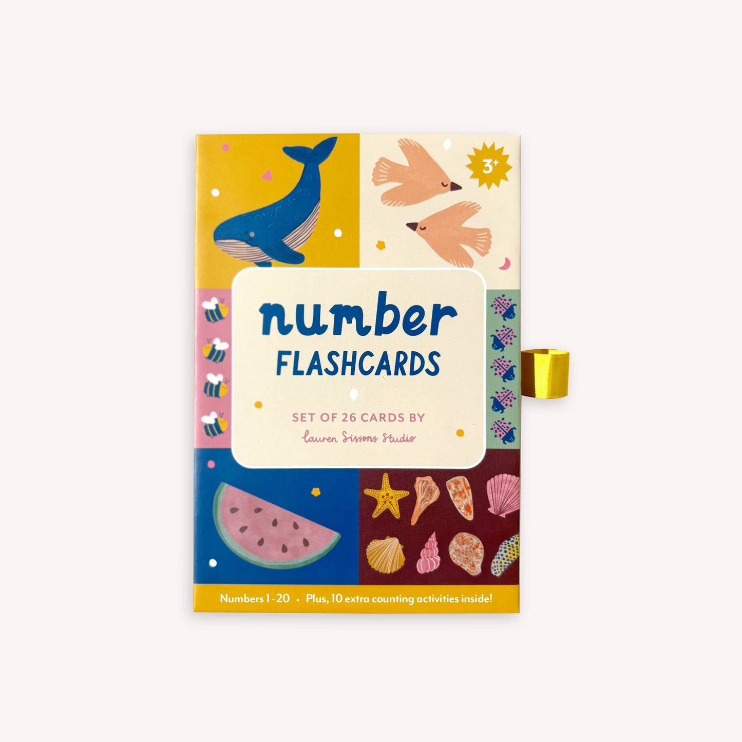 Lauren Sissons Studio - Illustrated Number Flashcards - Kids Toys Learning Education