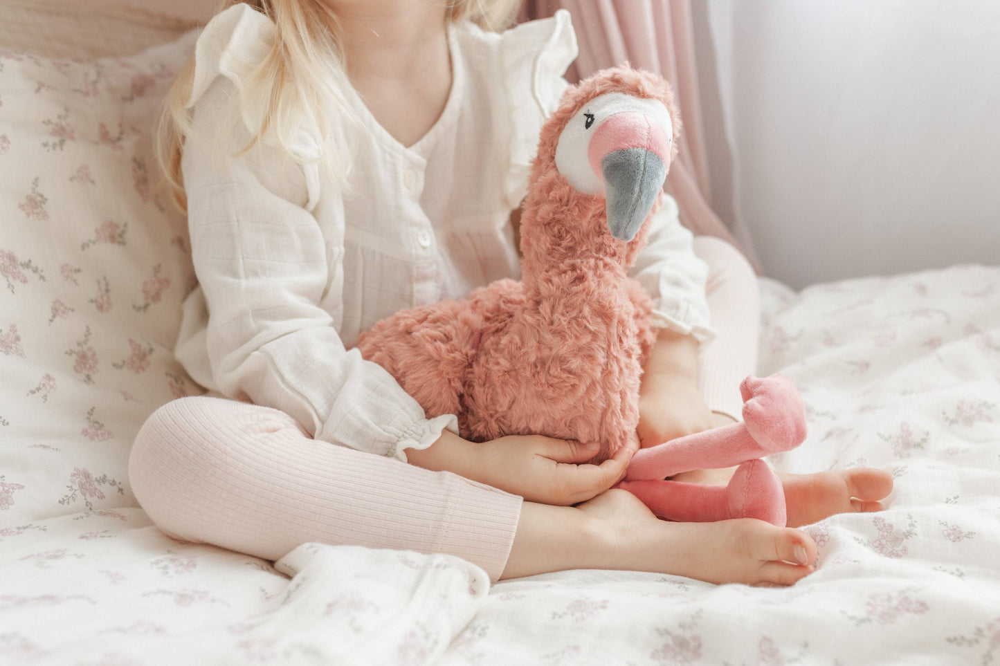 Mindful and Co Kids - Francesca The Flamingo Weighted Toy
